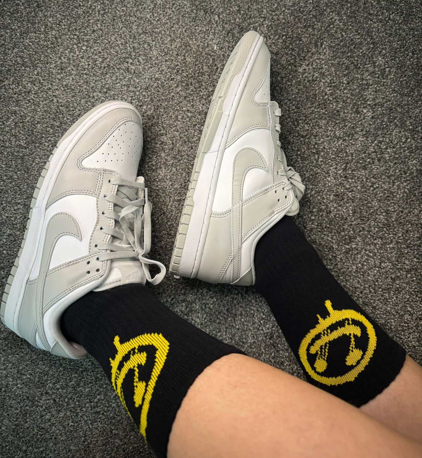 BIG SMILEY - CREW SOCKS