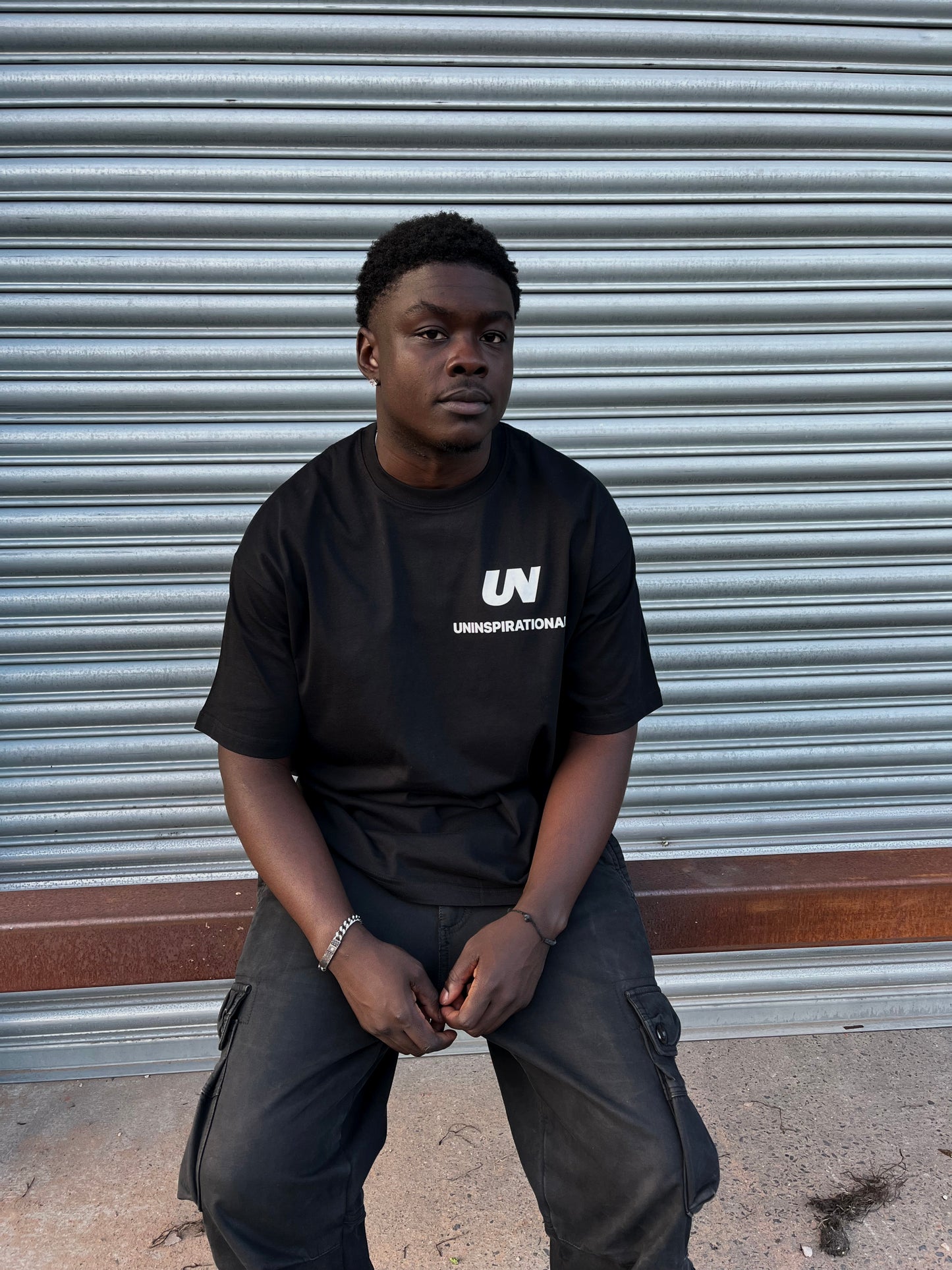 UNINSPIRATIONAL YOU AGAINST YOU - OVERSIZED T-SHIRT