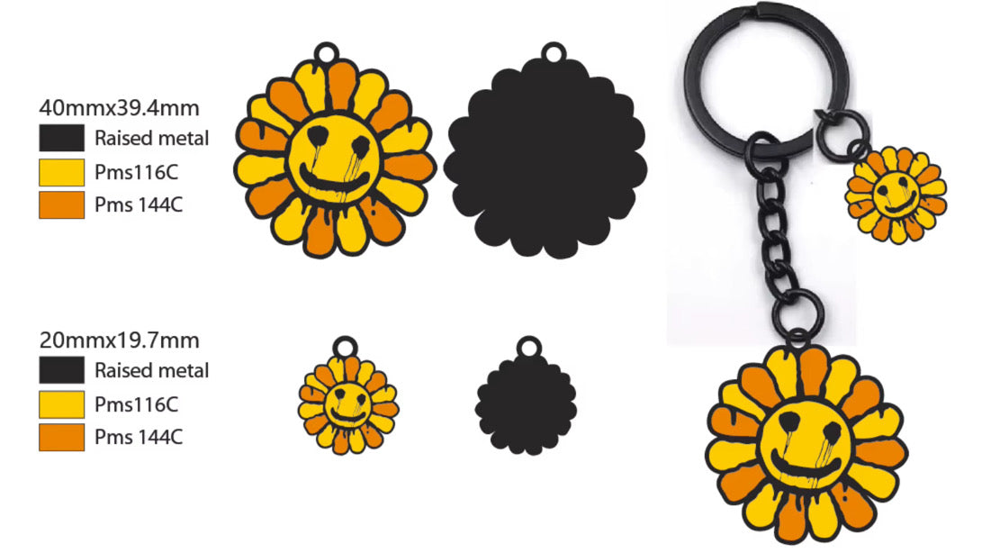 SUNFLOWER - KEYRING (pre-order)