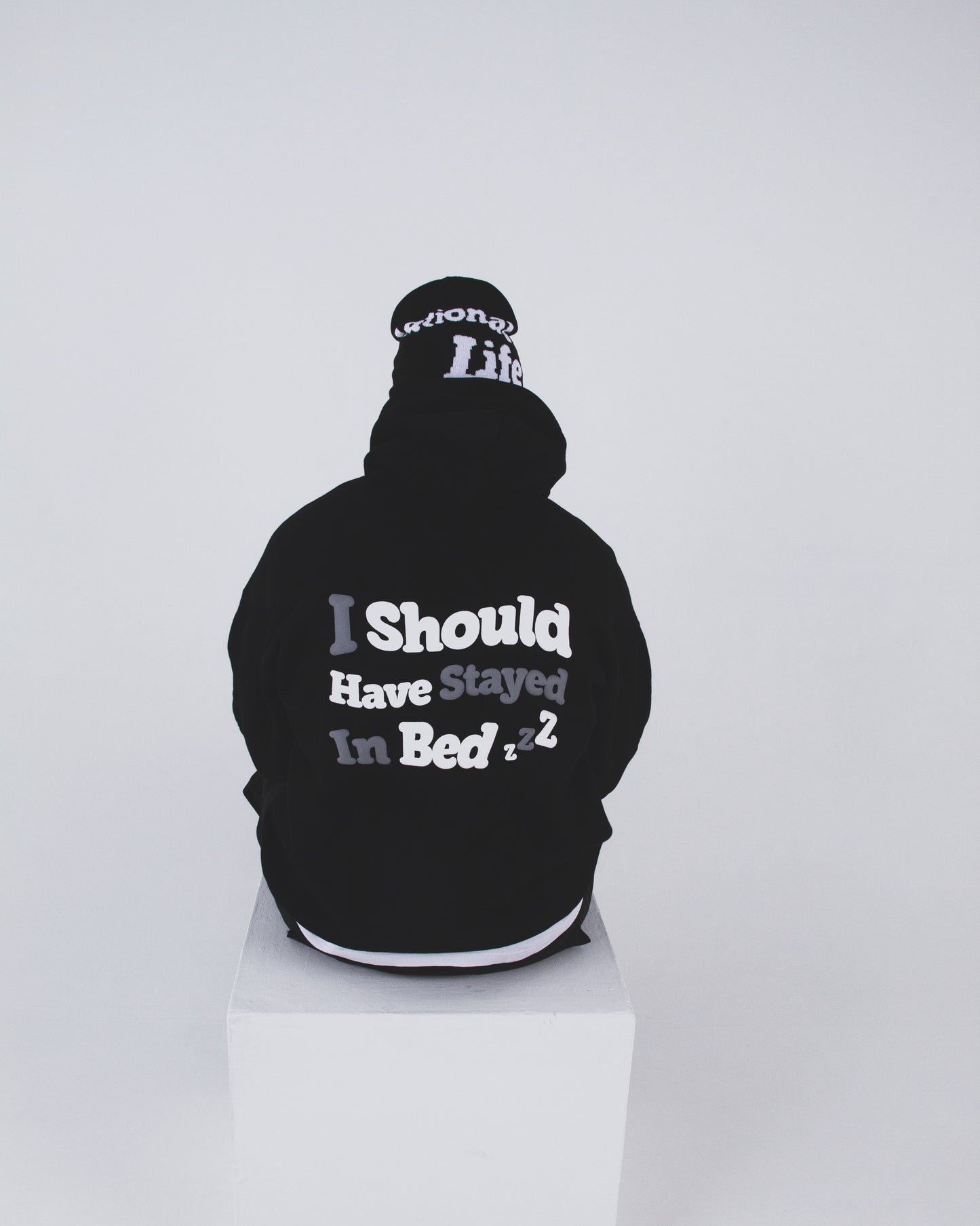 I SHOULD HAVE STAYED IN BED - OVERSIZED HOODIE