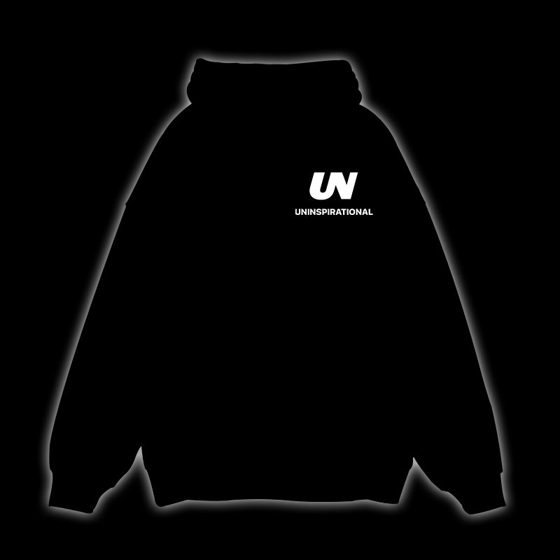 UN UNINSPIRATIONAL YOU AGAINST YOU - OVERSIZED HOODIE