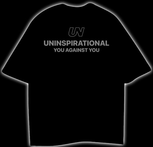 UN UNINSPIRATIONAL YOU AGAINST YOU - OVERSIZED T-SHIRT