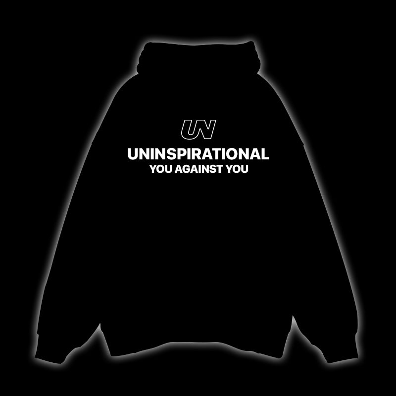 UN UNINSPIRATIONAL YOU AGAINST YOU - OVERSIZED HOODIE