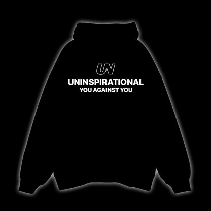 UN UNINSPIRATIONAL YOU AGAINST YOU - OVERSIZED HOODIE