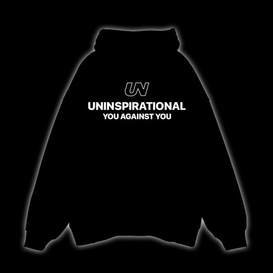 UN UNINSPIRATIONAL YOU AGAINST YOU - OVERSIZED HOODIE