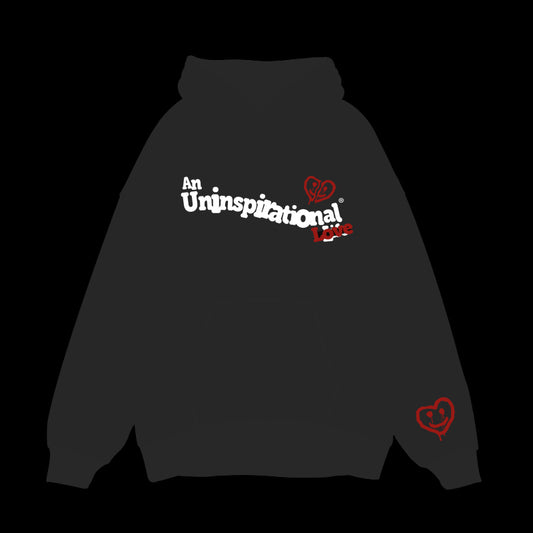 AN UNINSPIRATIONAL LOVE - OVERSIZED HOODIE