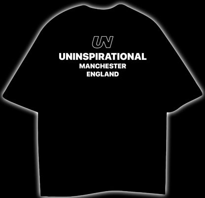 UN UNINSPIRATIONAL MANCHESTER ENGLAND - OVERSIZED T-SHIRT