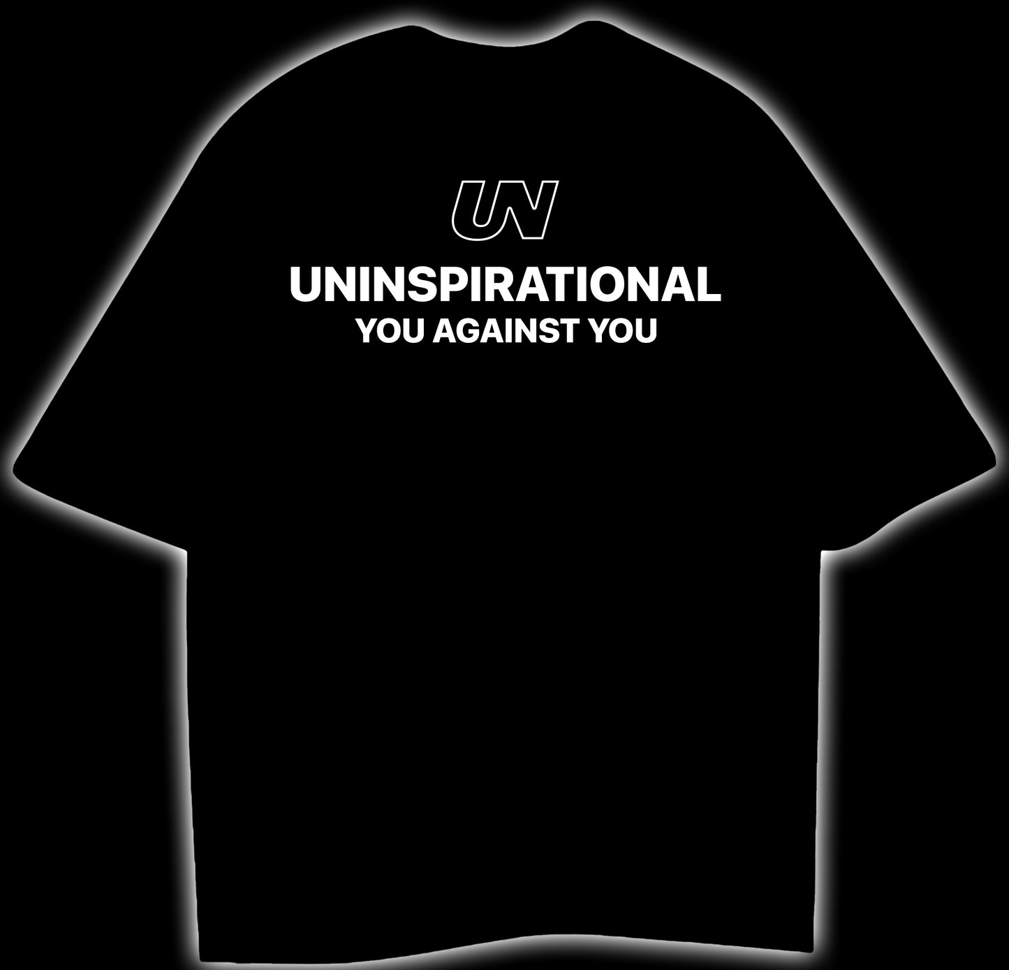 UN UNINSPIRATIONAL YOU AGAINST YOU - OVERSIZED T-SHIRT