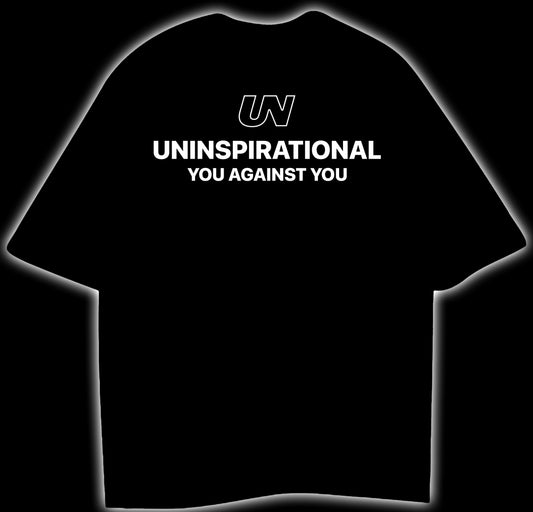 UN UNINSPIRATIONAL YOU AGAINST YOU - OVERSIZED T-SHIRT