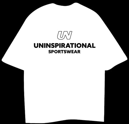 UN UNINSPIRATIONAL FOLLOW YOUR PLAN - OVERSIZED T-SHIRT