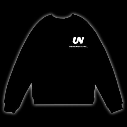 UN UNINSPIRATIONAL YOU AGAINST YOU - OVERSIZED SWEATSHIRT