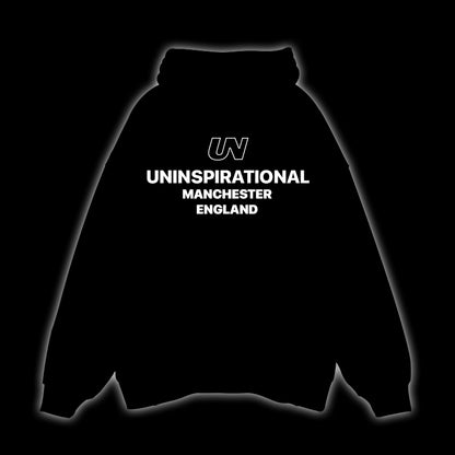 UN UNINSPIRATIONAL MANCHESTER ENGLAND - OVERSIZED HOODIE