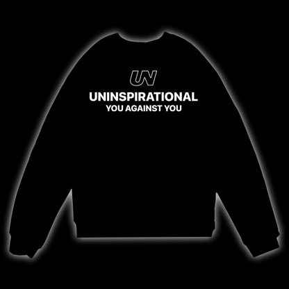 UN UNINSPIRATIONAL YOU AGAINST YOU - OVERSIZED SWEATSHIRT